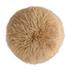 Lalo Lambskin Pouf In Beige Lambskin by Four Hands