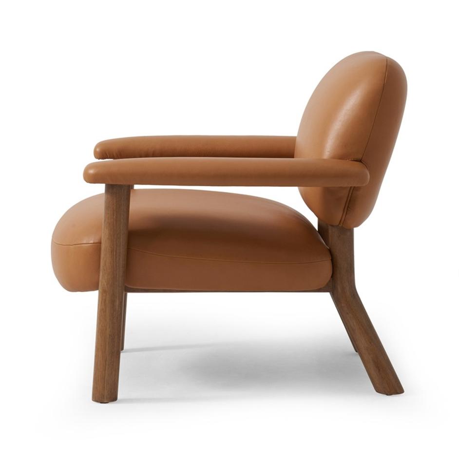 Eisley Chair In Trevino Camel by Four Hands