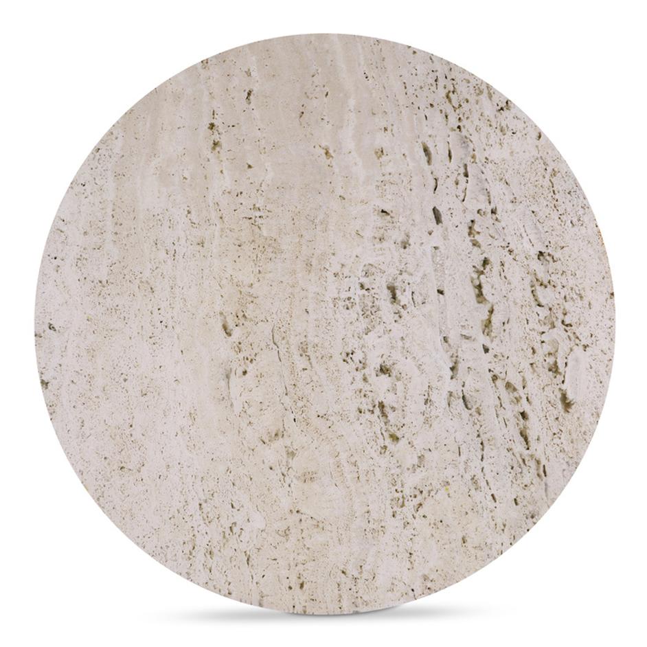 Landon Accent Table Beige Travertine by Moes Home