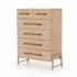 Rosedale 6 Drawer Tall Dresser In Yucca Oak by FOUR HANDS
