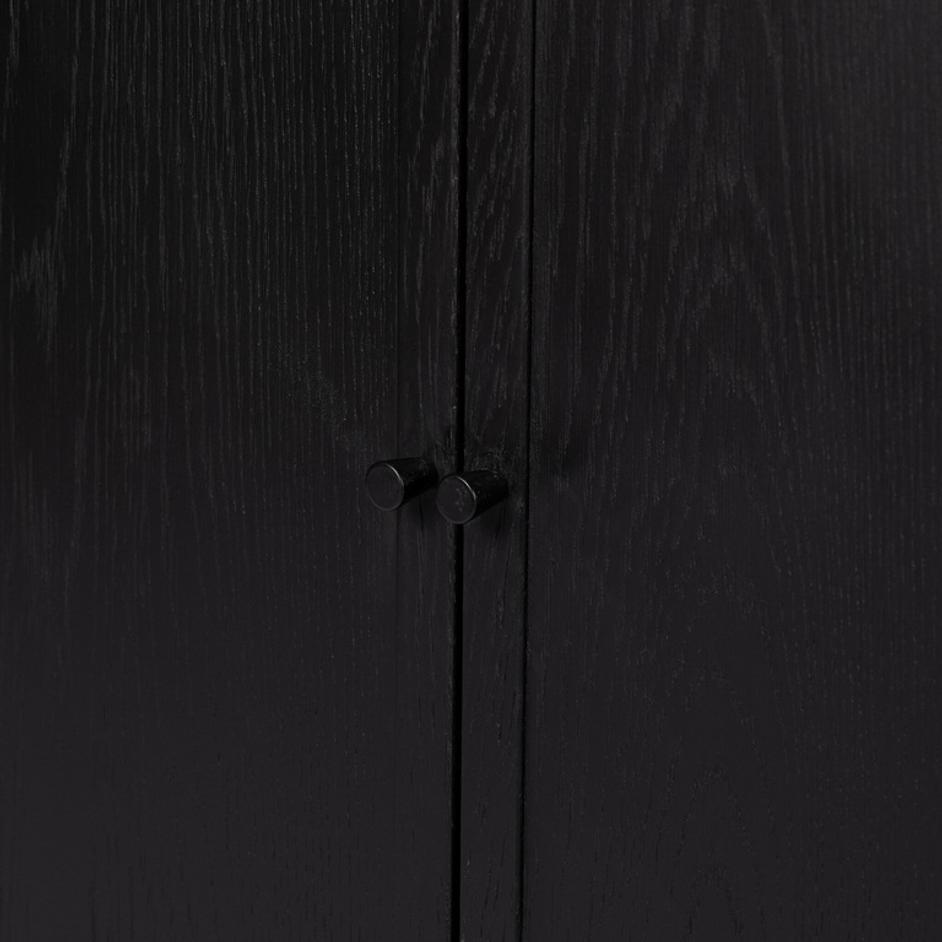 Hopkins Bookcase - Brushed Ebony Oak by Four Hands