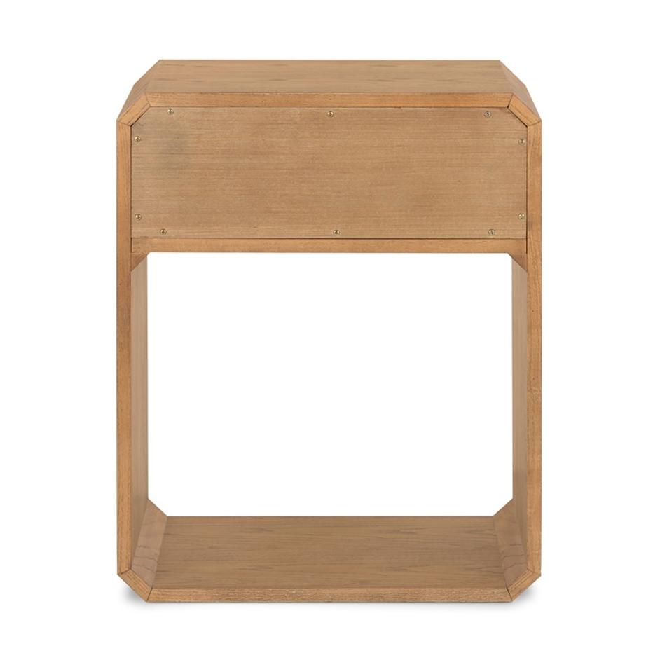 Caspian Nightstand In Natural Ash Veneer by FOUR HANDS
