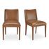 Calla Dining Chair Brown - Set Of Two by Moes Home