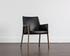 Bernadette Dining Armchair - Bravo Black by Sunpan