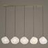 Geodesic 5 Light Linear Pendant by Uttermost