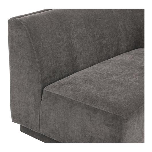 YOON 2 SEAT SOFA RIGHT UMBRA GREY by Moes Home