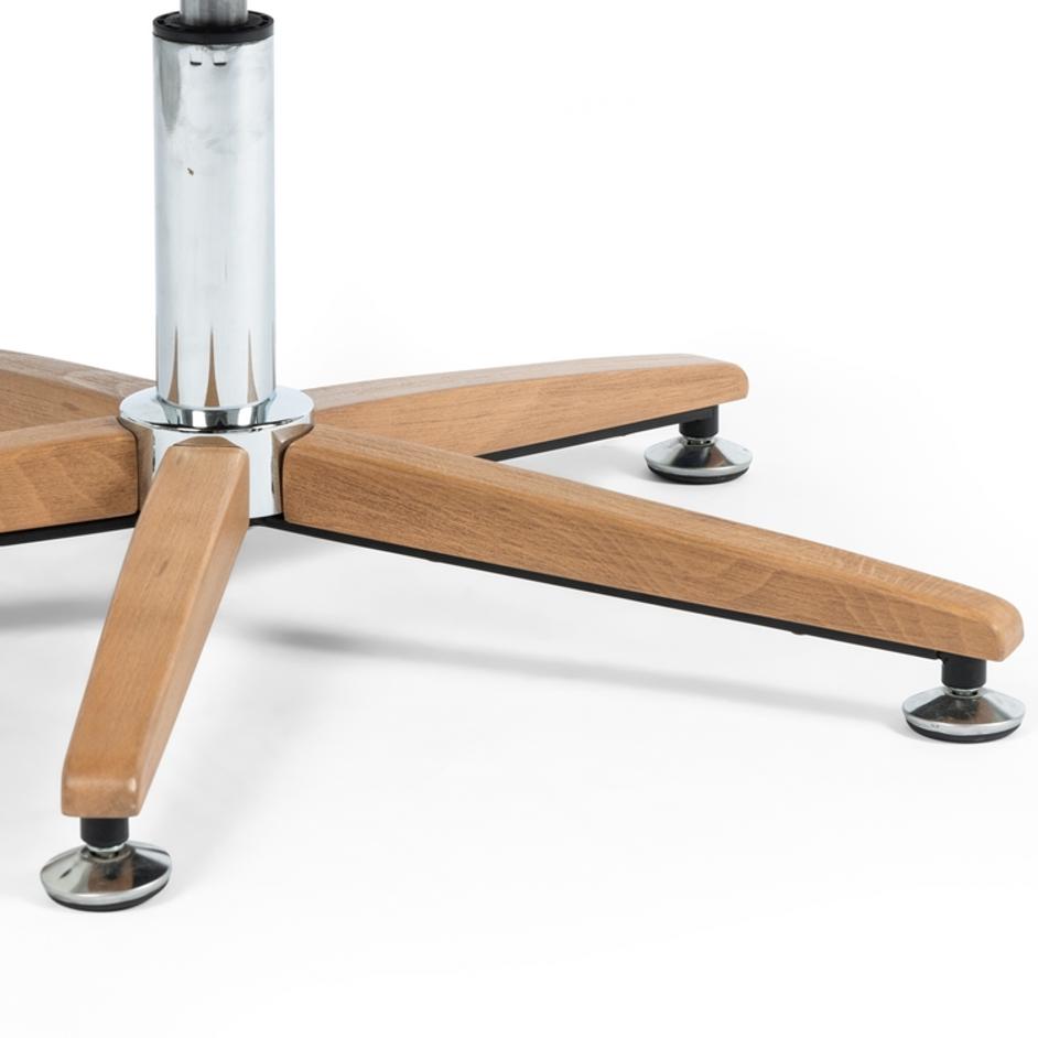 Edna Contemporary Desk Chair in Fedora Oatmeal by FOUR HANDS