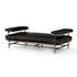 Kennon Chaise in Sonoma Black by FOUR HANDS