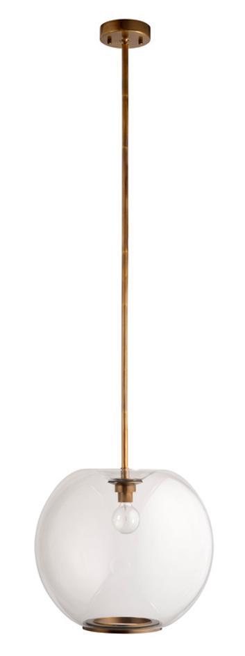 Helium 1-Light Blown Glass Pendant by Jamie Young