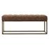 Darius Bench In Nubuck Chocolate by New Pacific Direct