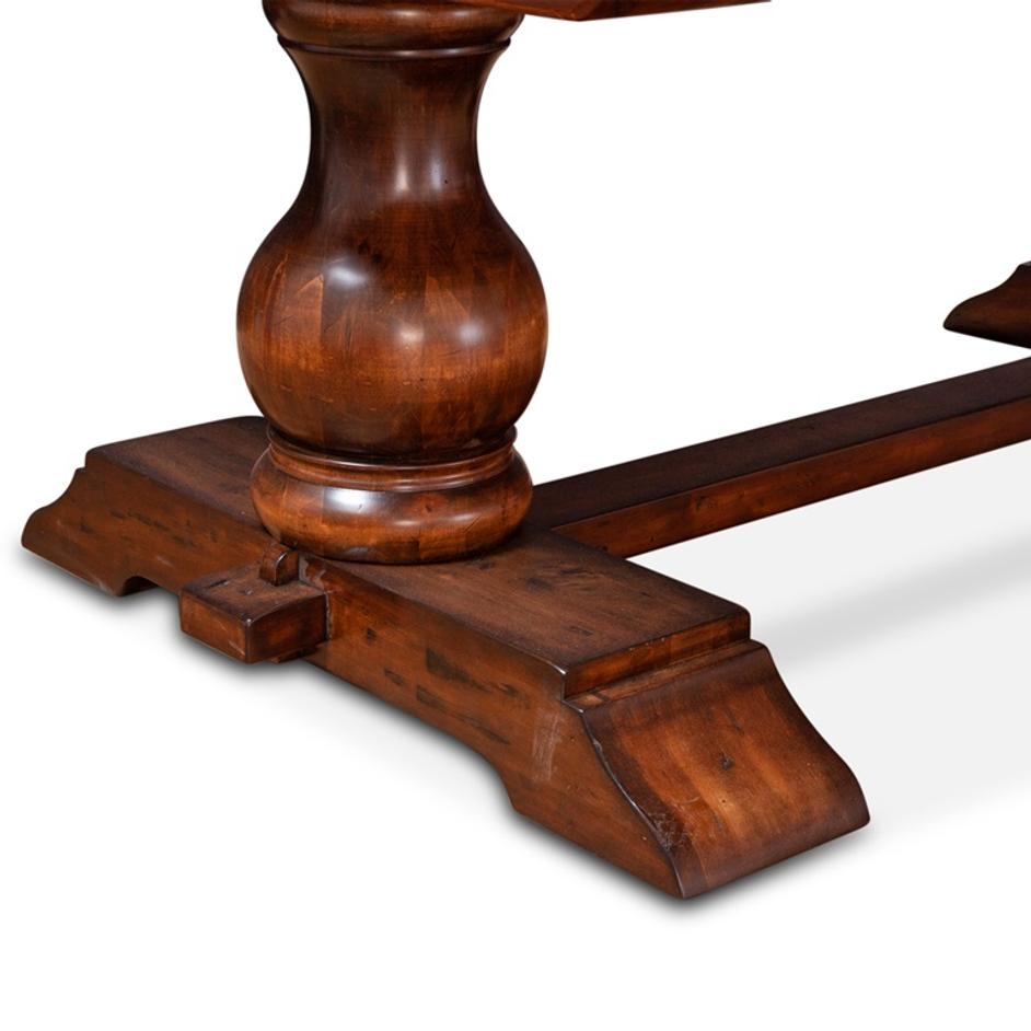 Tuscany 84-128" Extension Table, Chestnut by Home Trends & Design