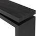 Matthes Console Table In Aged Black Pine by FOUR HANDS