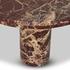 Zion Coffee Table - Merlot Marble by Four Hands