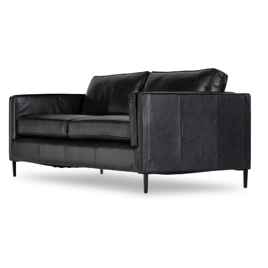 Emery Sofa 84" In Sonoma Black by FOUR HANDS