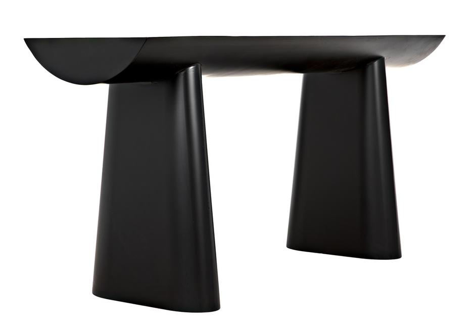 Winston Console, Black Metal by Noir Furniture