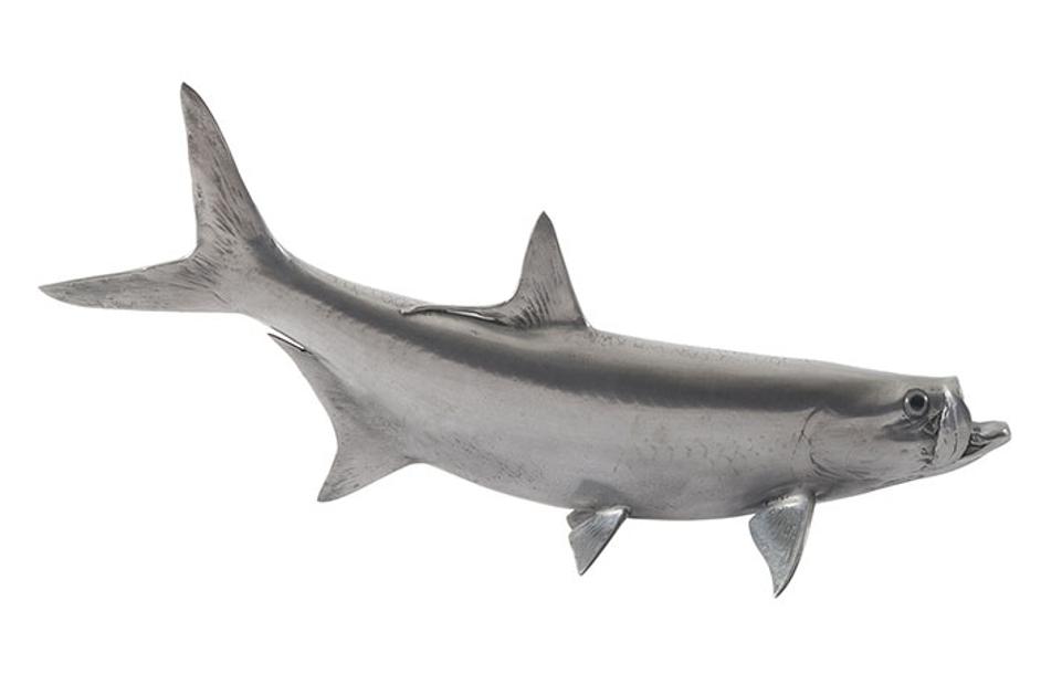 Tarpon Fish, Aluminum by PHILLIPS COLLECTION