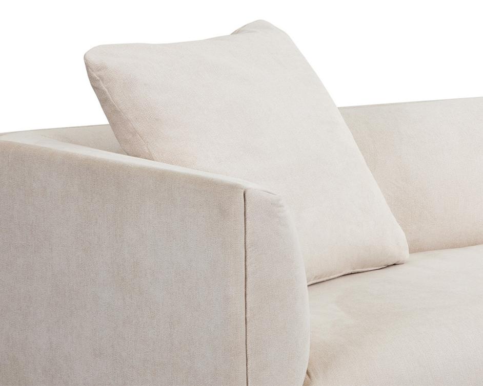 ANWA SOFA - POLO CLUB MUSLIN by Sunpan