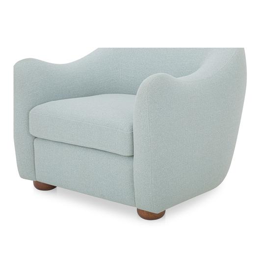 Bria Accent Chair Light Blue by Moes Home