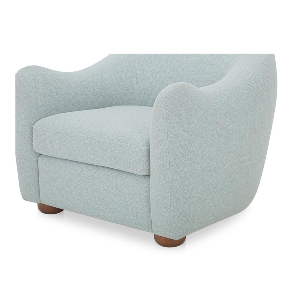 Bria Accent Chair Light Blue by Moes Home