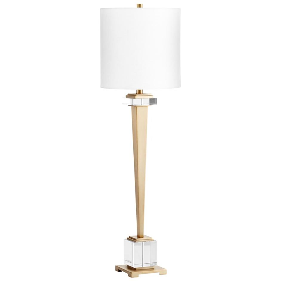 Statuette Table Lamp in Brass by Cyan Design