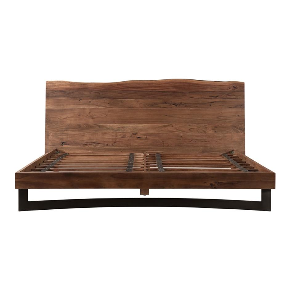 BENT KING BED SMOKED by Moes Home