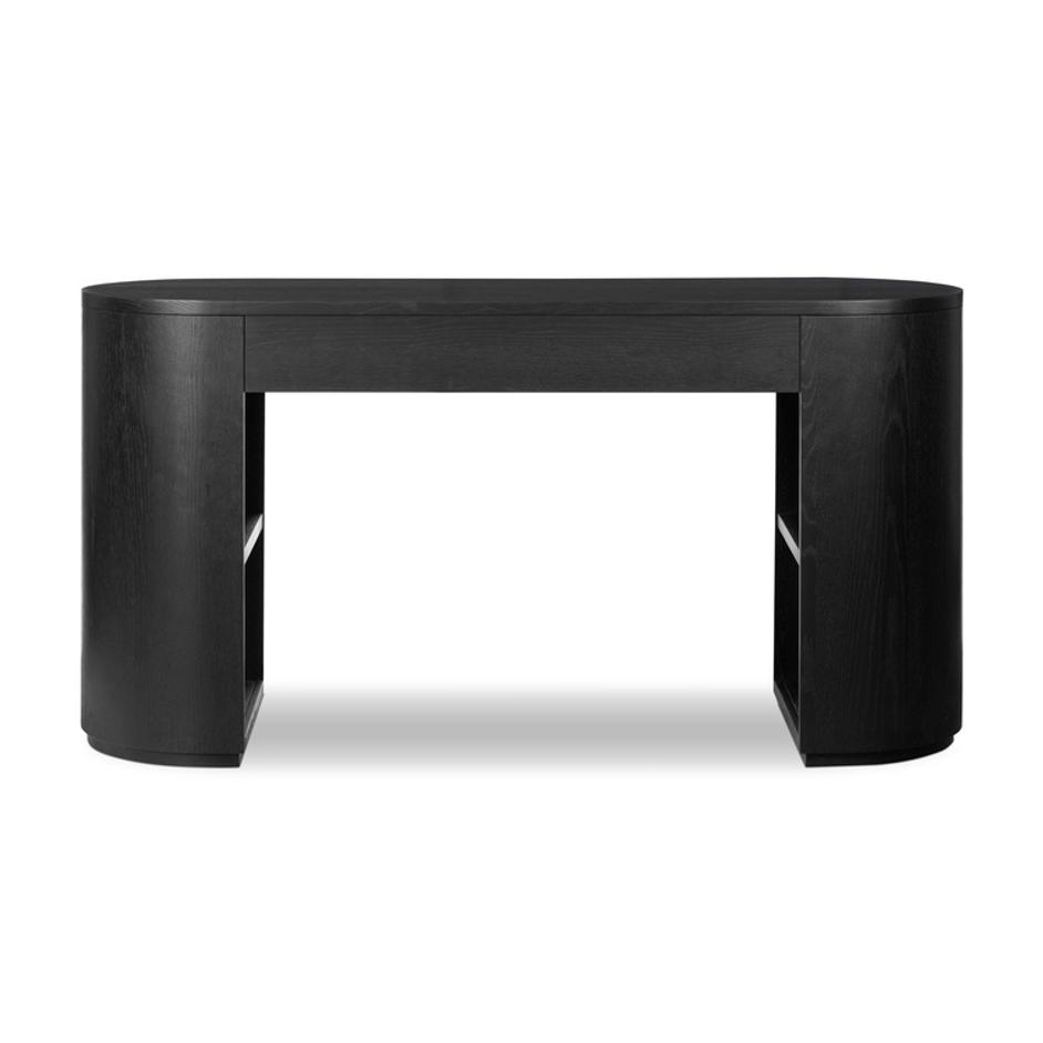 Pilar Desk - Brushed Ebony Oak by Four Hands