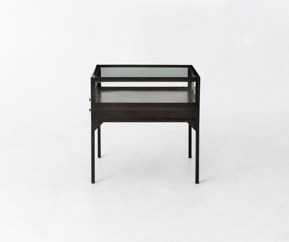 Vachon Shadow Box End Table by FOUR HANDS