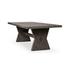 Tia Dining Table - Black Burnt Oak by Four Hands