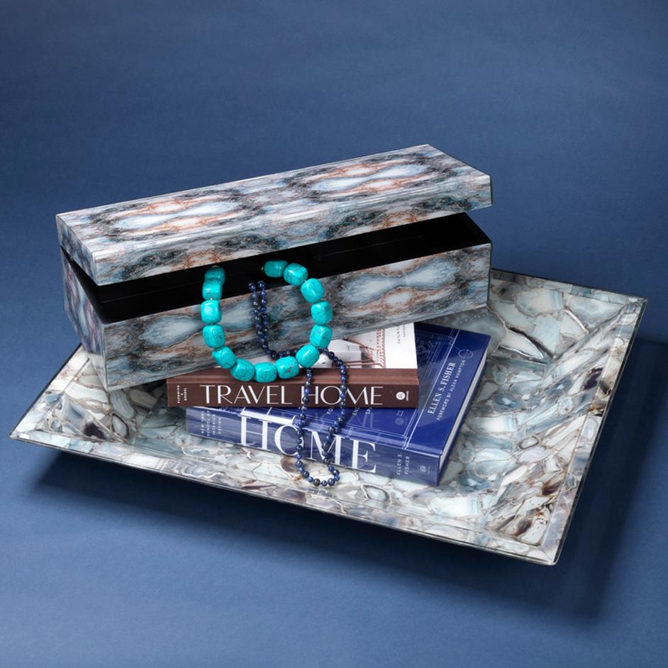 Rorschach Decorative Long Box by Jamie Young