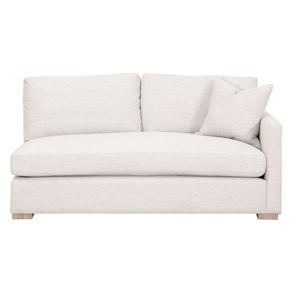Clara Modular 2-Seat Right Slim Arm Sofa by Essentials For Living