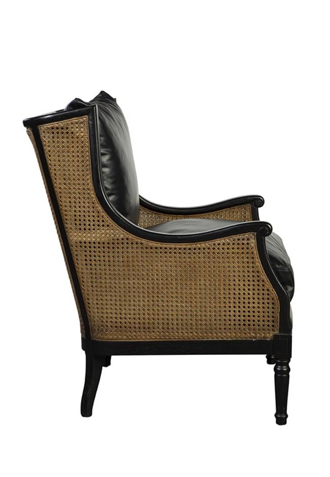 Black Tova Occasional Chair by Furniture Classics
