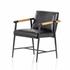 Rowen Dining Chair In Sonoma Black by FOUR HANDS