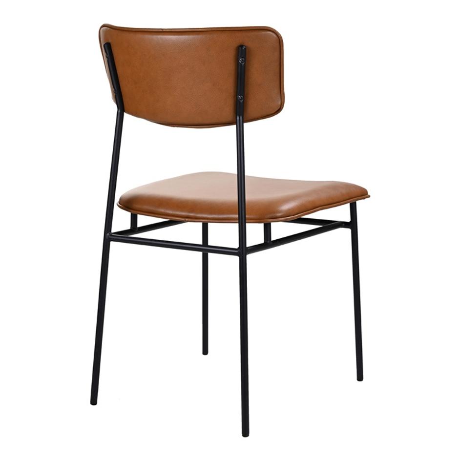 SAILOR DINING CHAIR BROWN by Moes Home