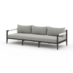 Sherwood Outdoor Sofa 93" in Bronze/Ash by FOUR HANDS