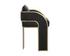 BAZ COUNTER STOOL - NAPA BLACK by Sunpan