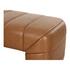 Verity Bench Tan Leather by Moes Home