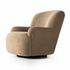 Kadon Swivel Chair In Sheepskin Camel by FOUR HANDS