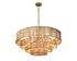 LUMINA CHANDELIER - NATURAL JUTE by Sunpan