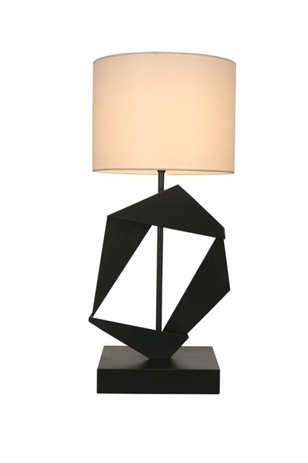 Timothy Table Lamp with Shade by Noir Furniture