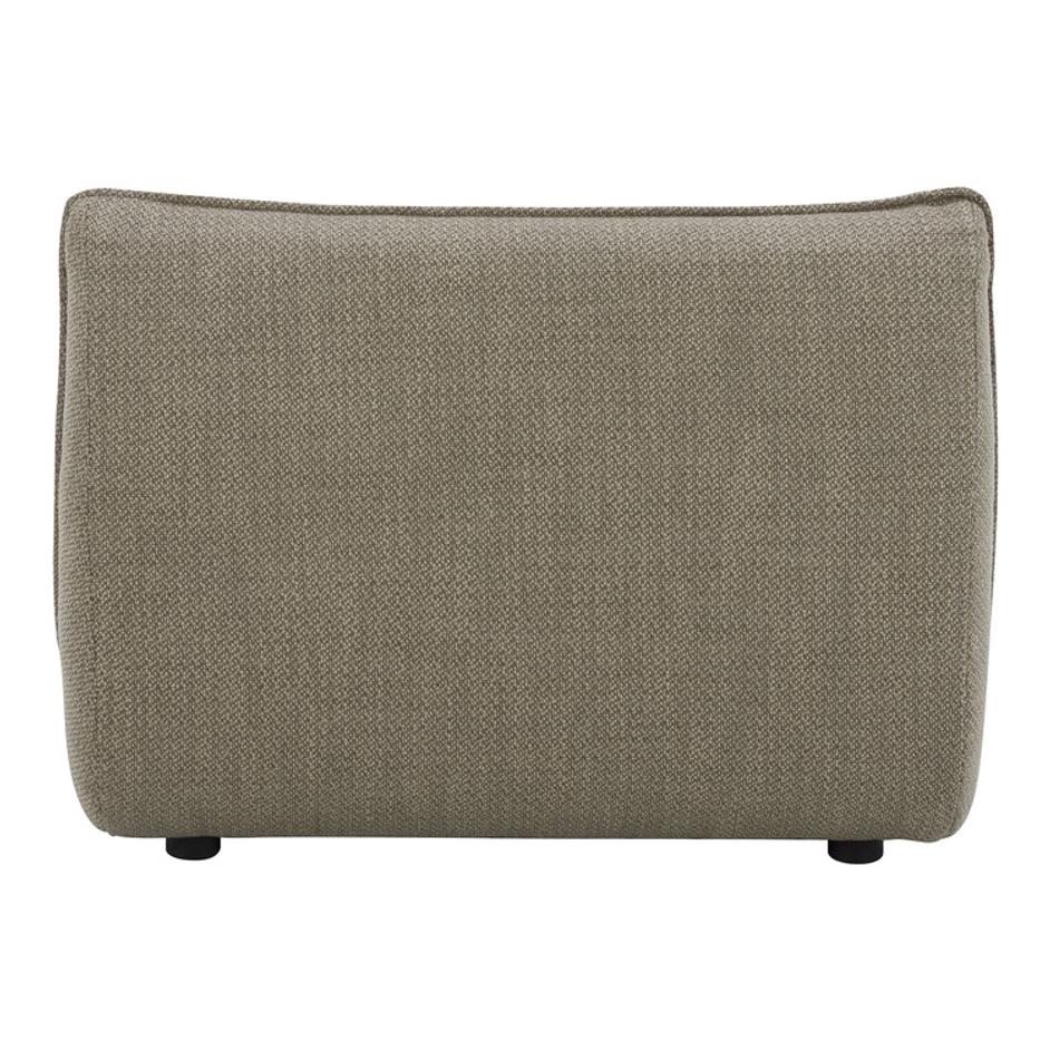 Zeppelin Slipper Chair Speckled Pumice by Moes Home