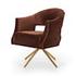 ADARA DESK CHAIR IN SURREY AUBURN by FOUR HANDS