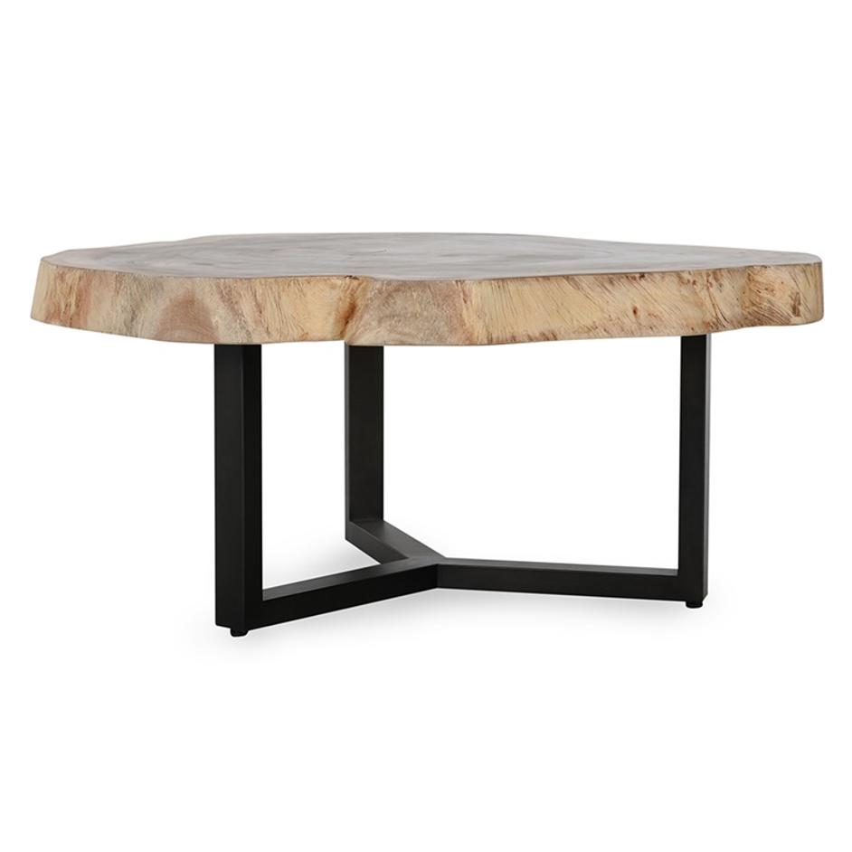 Celine Live Edge Coffee Table Natural by Classic Home