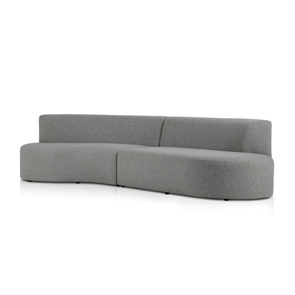Opal Outdoor 2-Piece Sectional - Hayes Smoke by Four Hands