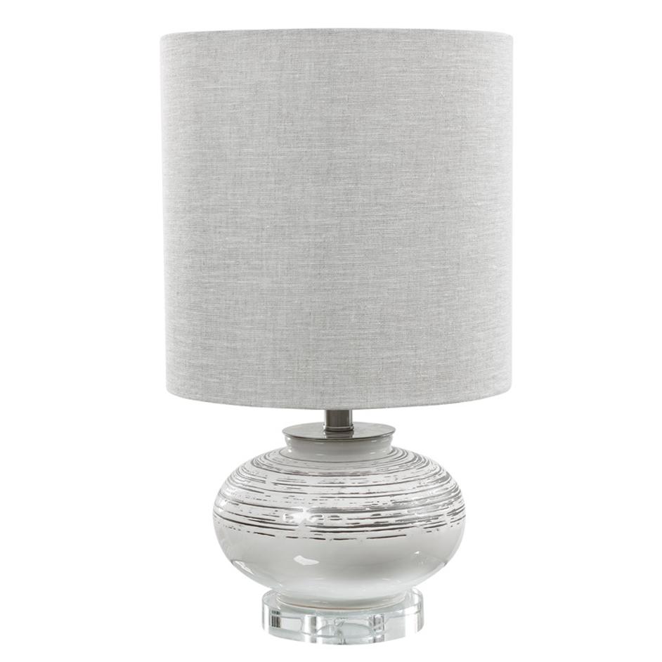 Lenta Off-White Accent Lamp by Uttermost
