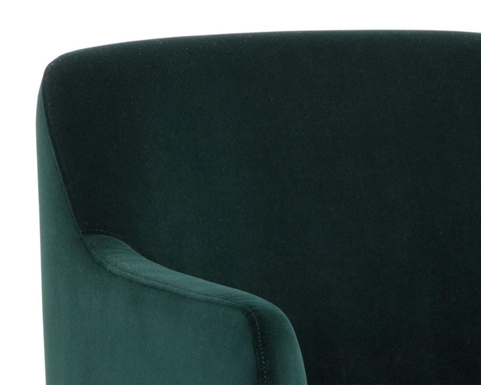 JAIME DINING ARMCHAIR - MEG DARK EMERALD by Sunpan
