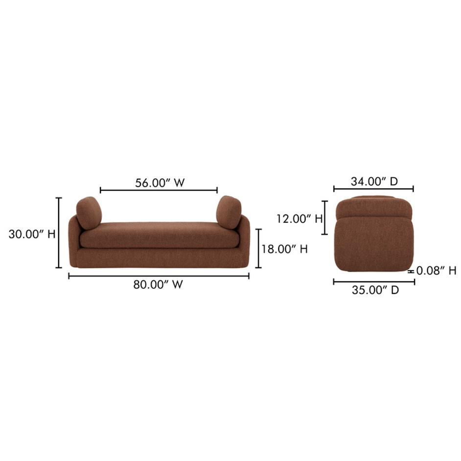 Scout Daybed Toffee by Moes Home