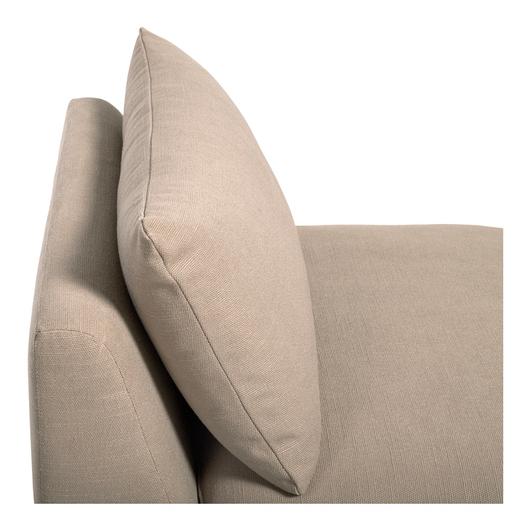 Estelle Lounge Chair Flax by Moes Home