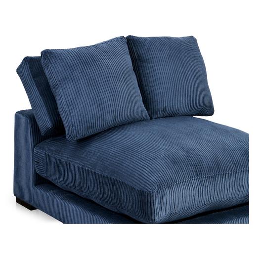 Plunge Slipper Chair Navy by Moes Home