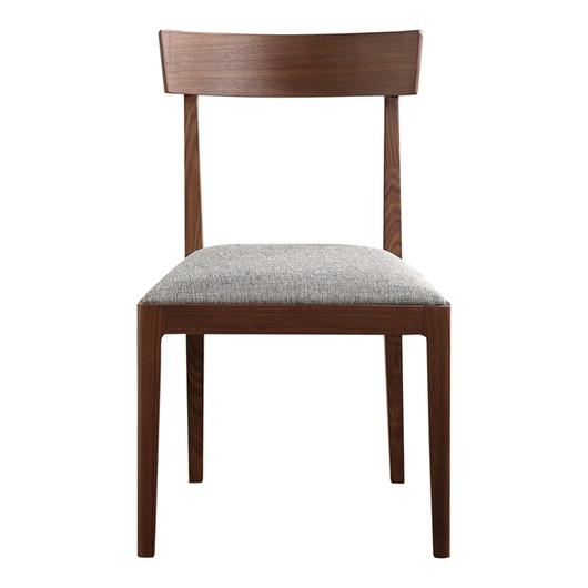 LEONE DINING CHAIR WALNUT by Moes Home