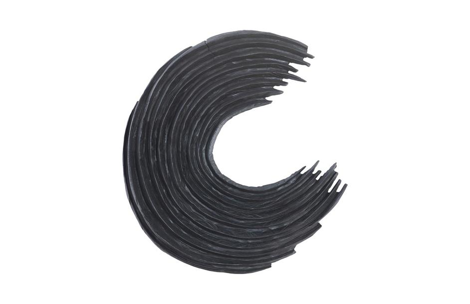 Swoop Wall Art , Black Wood , Large by PHILLIPS COLLECTION